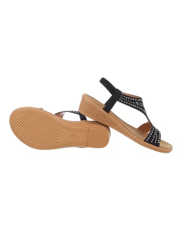 Ital-Design Sandale & Sandalette in Schwarz