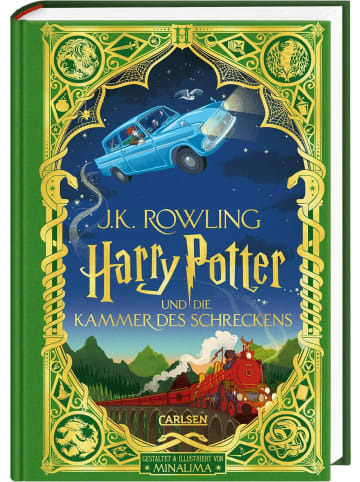 Carlsen Harry Potter und die Kammer des Schreckens (MinaLima-Edition mit...