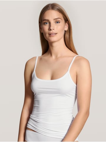 Calida Spaghetti-Top in weiss
