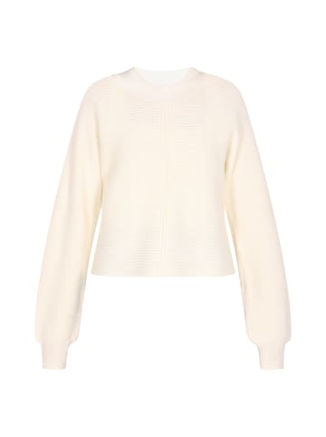 DreiMaster Damen Pullover in Wollweiss