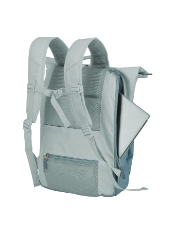 travelite Basics Daypack 60 cm Laptopfach ice blue