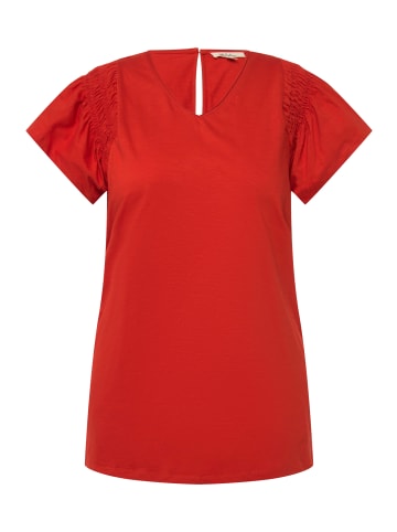 Ulla Popken Longshirt in dunkelorange