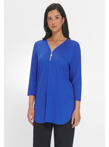 EMILIA LAY Longshirt Viscose in koenigsblau