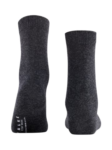 Falke Cosy Wool Socke in Anthra.mel