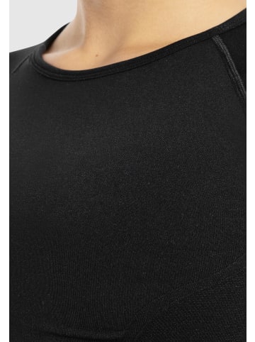 SMILODOX Crop Shirt Soheli in Schwarz