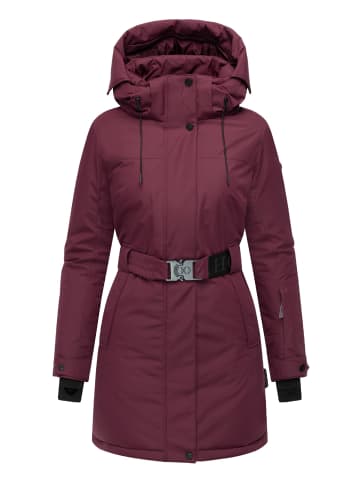 Navahoo Wintermantel Frostkuss 14 in Wine