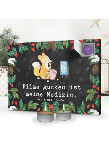 Mr. & Mrs. Panda Duftkerzen Adventskalender Fuchs Filme gucken m... in Kreidetafel