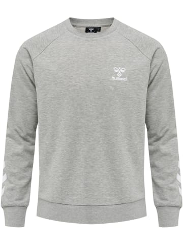 Hummel Hummel Sweatshirt Hmlisam Herren Atmungsaktiv in GREY MELANGE