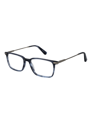 Savile Row Männer Optische Fassungen Rechtwinklig Blau