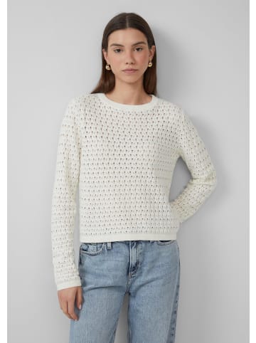 QS T-Shirt in 0200_creme