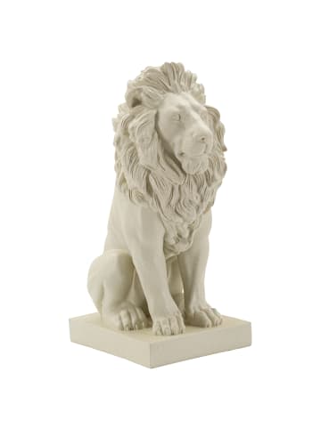 Mauro Ferretti Statuette aus cremefarbenem Kunstharz, 17,5 x 25 x 40 cm