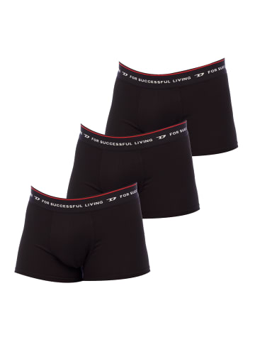 Diesel 3er-Set: Boxershorts in Black