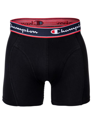 Champion Boxershort 2er Pack in Schwarz