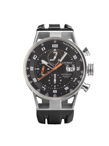 Locman Herrenuhr "Montecristo Automatik Ref:0516" in Schwarz