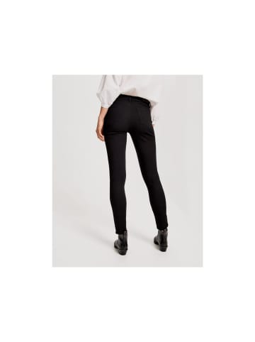 Slim Fit Jeans für Damen in schwarz