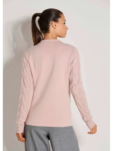 MADELEINE Eleganter Blazer mit Reverskragen in blassrosa