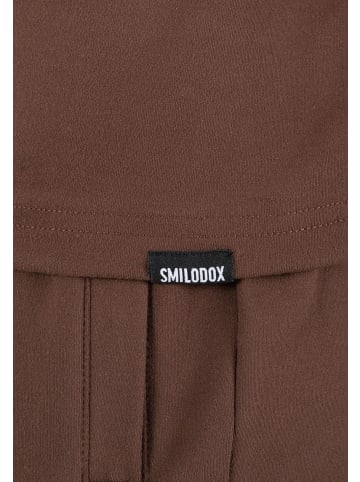 SMILODOX Longsleeve Xion in Braun
