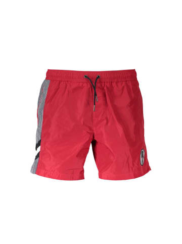 Karl Lagerfeld Rote Polyester-Strand-Boxershorts