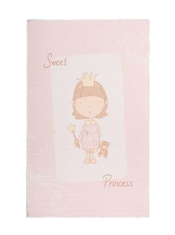 Teppich Boss Flachgewebe Teppich Bambi 325 - Rosa