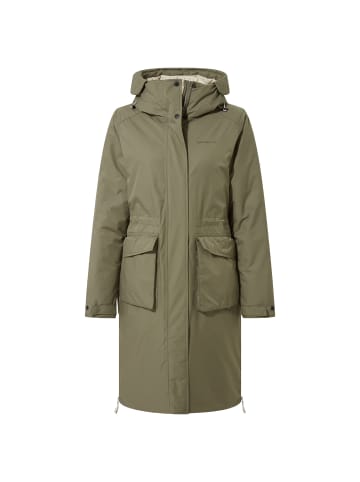 Craghoppers Gefütterte Regenjacke Caithness in Wild Olive