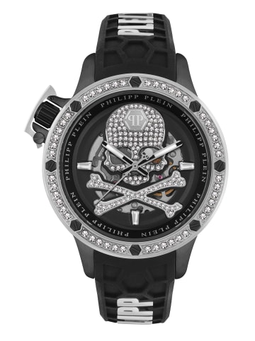 Philipp Plein Automatikuhr für Herren in schwarz