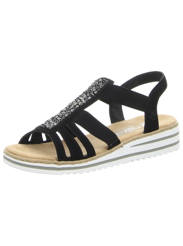 rieker Sandale in schwarz