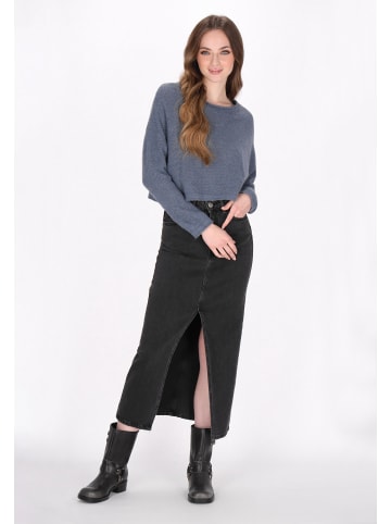 DreiMaster Women Pullover in grey blue