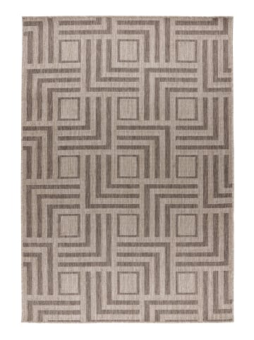 Vivorum Wohnzimmer Kurzflor Teppich Nibru 825 in taupe