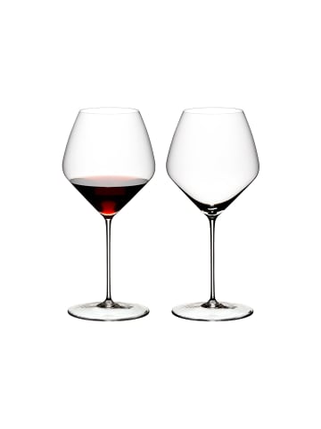 2er Set Pinot Noir /  Nebbiolo Glas Veloce in Transparent 763 ml