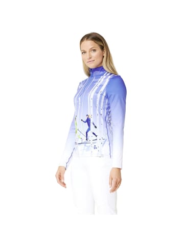 Krimson Klover W ASPEN JOURNEY BASELAYER TOP in Blau