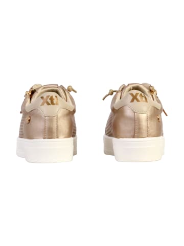 Xti Sneaker mit Schnürsenkeln Gold