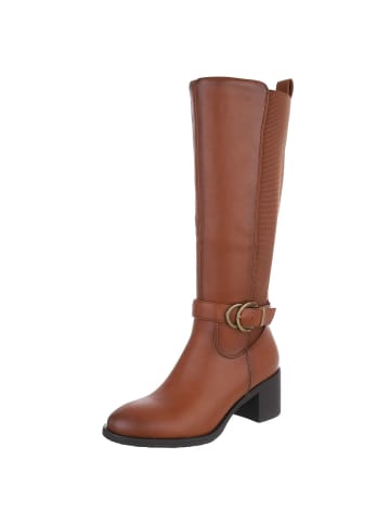 Ital-Design High Heel in Camel