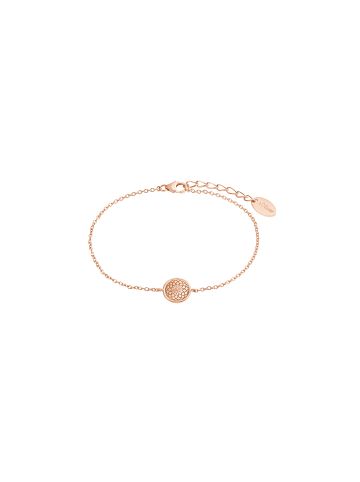 S. Oliver Jewel Armband Silber 925, rosévergoldet in Roséfarben