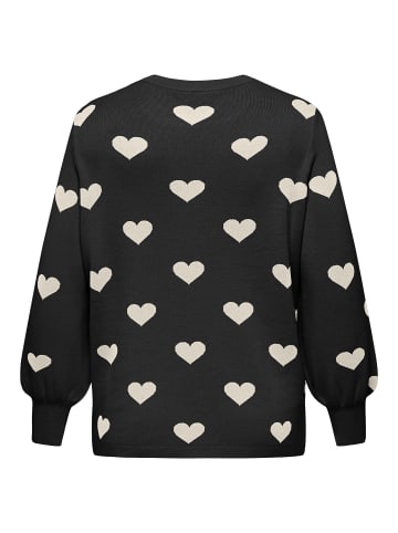ONLY Carmakoma Strickpullover in Black 1