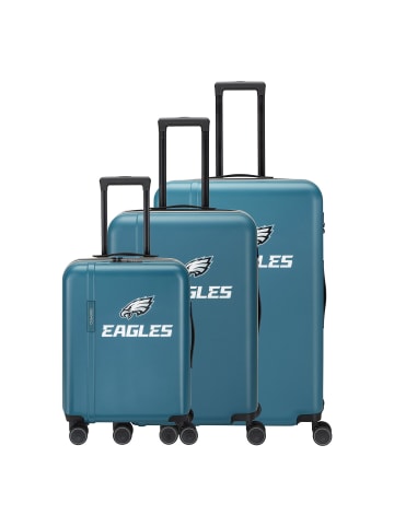 travelite travelite x NFL 4 Rollen Kofferset 3-teilig mit Dehnfalte philadelphia eagles