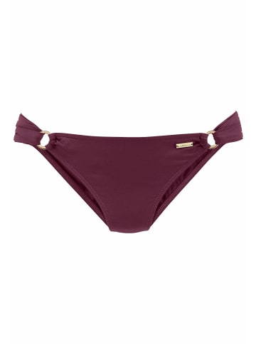 LASCANA Bikini-Hose in bordeaux