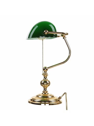 Licht-Erlebnisse Tischlampe (B)26 x (L)39 x (H)39 cm in Gold
