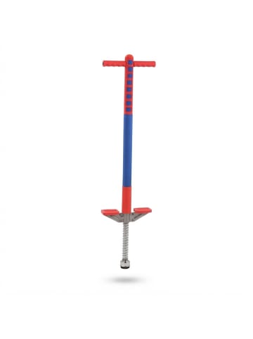 relaxdays Pogo Stick in Blau/ Rot - 35 kg