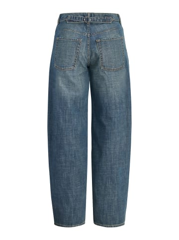 JJXX Barrel Fit Jeans in Medium Blue Denim