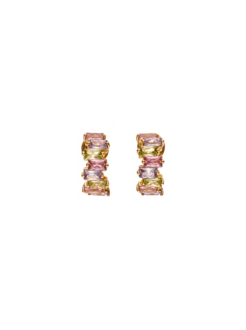 faina Women Clip On Earrings in Rose Gold
