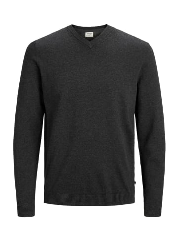 Jack & Jones Pullover BASIC KNIT in Grau