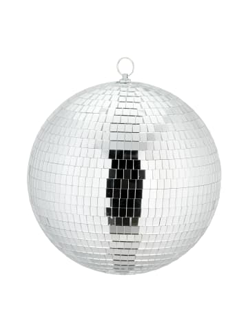 relaxdays Discokugel in Silber - Ø 25 cm