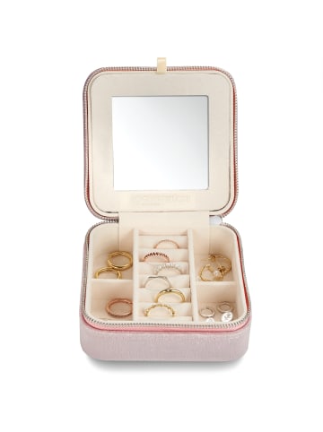 Glanzstücke München Reisetäschchen aus Samt in rosa