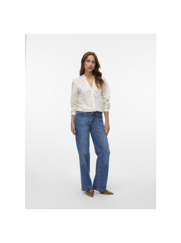 Vero Moda Langarmbluse in Cloud Dancer