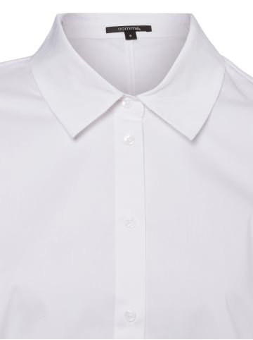 comma Hemdbluse in weiß