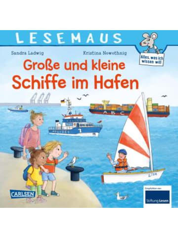 Carlsen Buch - LESEMAUS 75: Große und kleine Schiffe im Hafen