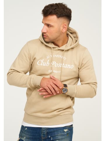 Jack & Jones Kapuzenpullover - JJHILL SWEAT HOOD in Crockery