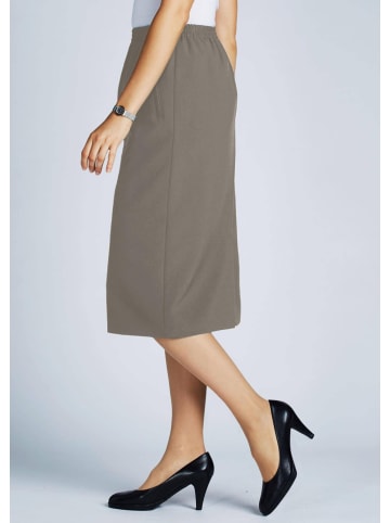 GOLDNER Reiserock mit Rundumdehnbund in taupe