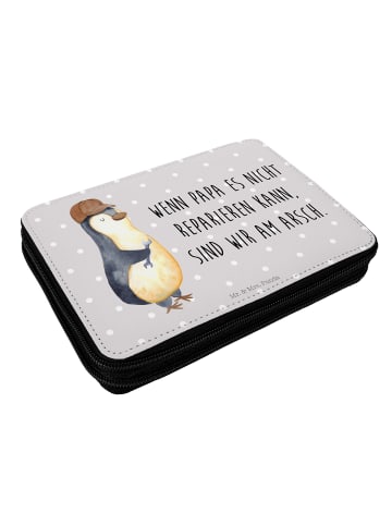 Mr. & Mrs. Panda Menschrmäppchen Wenn Papa es nicht reparieren... in Grau Pastell