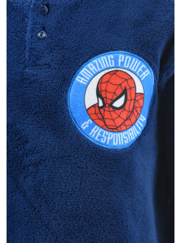 Spiderman 2tlg. Outfit: Schlafanzug Pyjama Langarmshirt und Hose in Blau